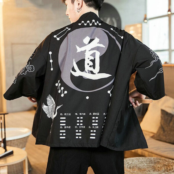 Herren Kimono Jacke japanisches Symbol