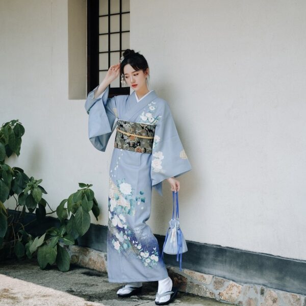 Langer japanischer Kimono