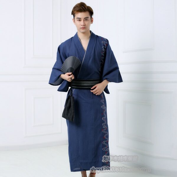 Traditioneller japanischer Herrenkimono Chiharu