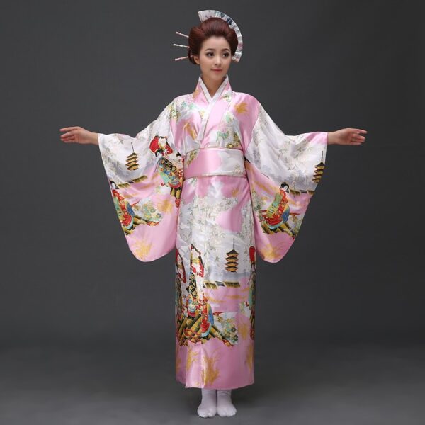 Japanische Kimono-Geisha